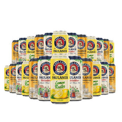 Paulaner Beers Mixed Case - Lemon Radler - Munich Lager - Weissbier 24 x 500ml cans