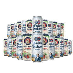 German Wheat Beer Weissbier Mixed Case - Paulaner - hacker Pschorr - 24 x 500ml cans