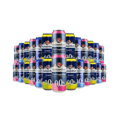 Kaiserdom Alcohol Free 0.0% Lagers Mixed Case Lemon/Pink Grapefruit/Lager 24 x 500ml cans