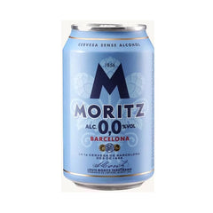 Moritz Barcelona 0.0% Alcohol Free Lager 24 x 330ml cans