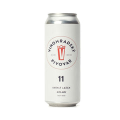 Vinohradsky Pivovar 11 Unfiltered Czech Lager 24 x 50cl Cans