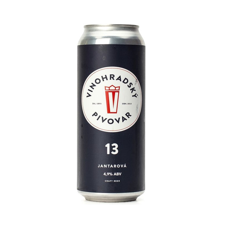 Vinohradsky Jantarova 13 Czech Lager 24 x 50cl cans